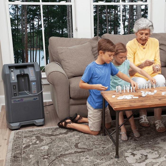 AirSep Intensity 10 NewLife High-Flow Stationary Oxygen Concentrator view 2