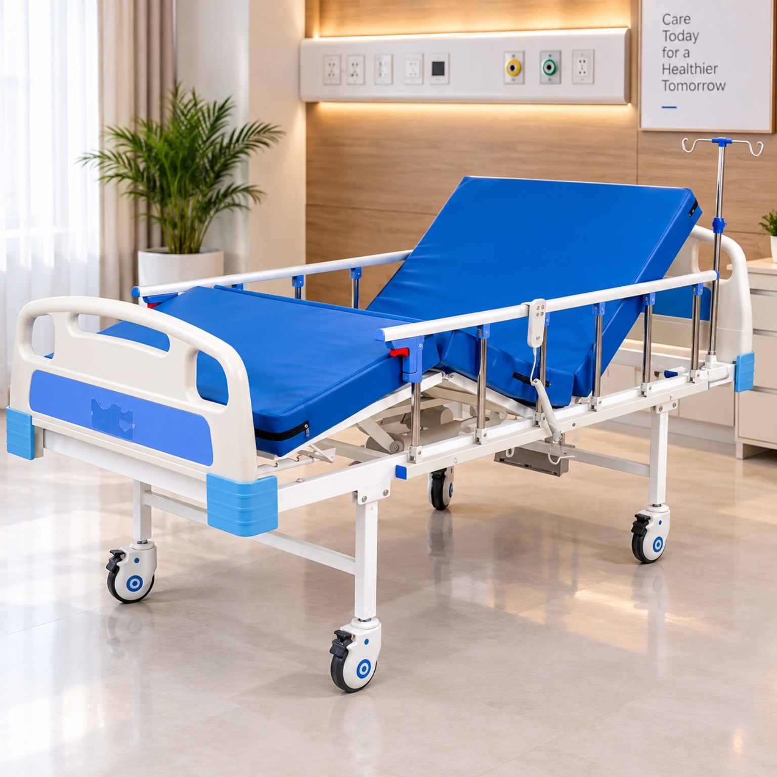 Electric 2 Function Hospital Bed — Saimaa Medical Devices
