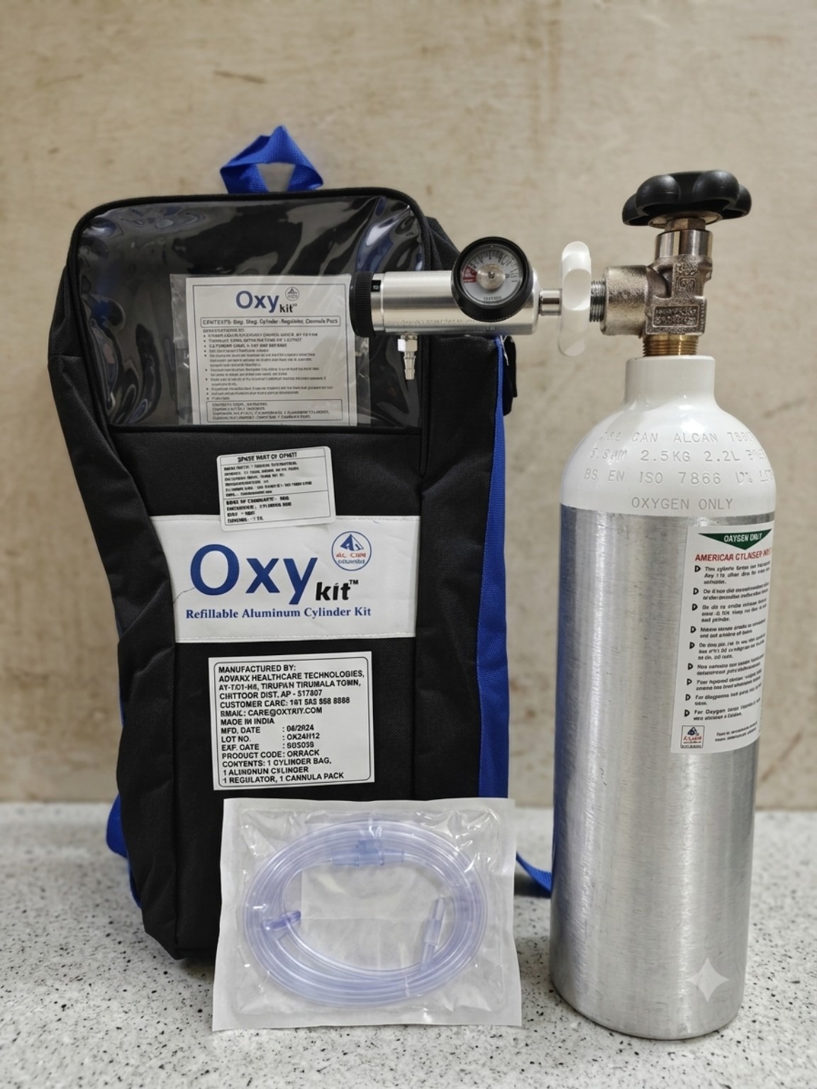Portable Oxygen Cylinders