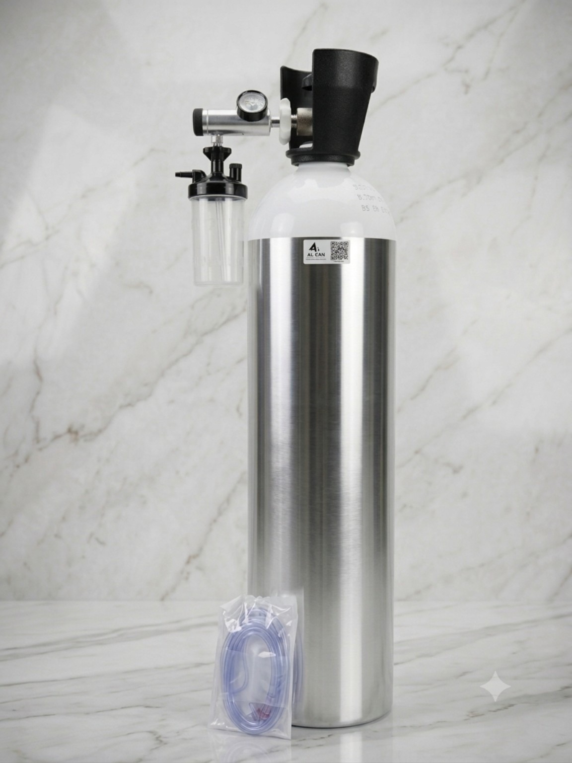 OxyKit 1500L Portable Oxygen Cylinder Kit — Al-Can OxyKit