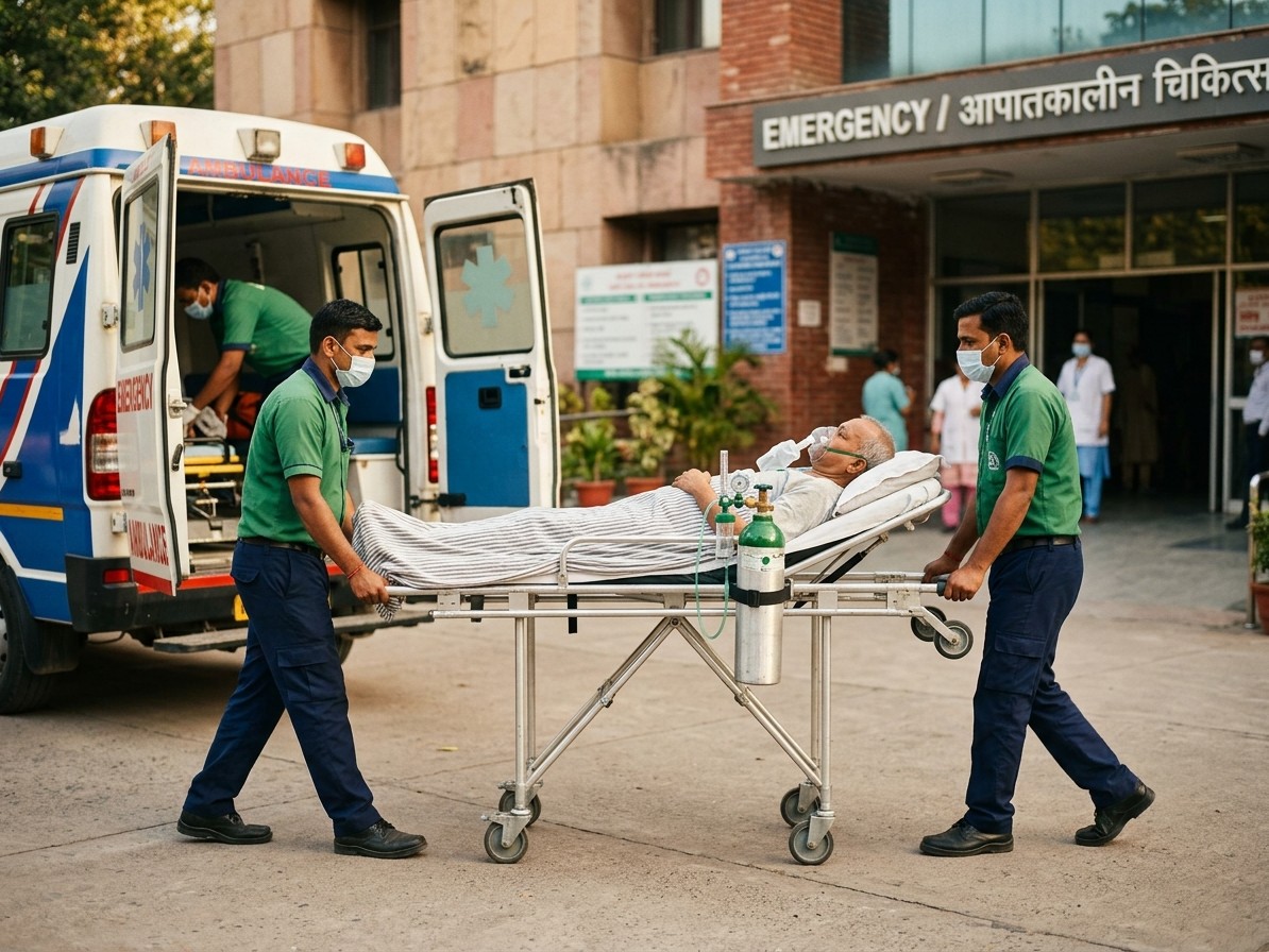Ambulance-to-hospital transfer
